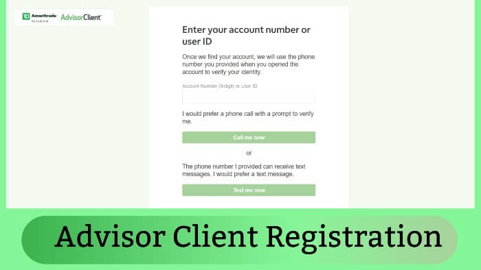 Advisor-Client-Registration